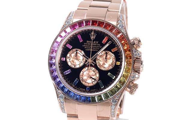 デイトナ「レインボー（ベゼル宝石）」