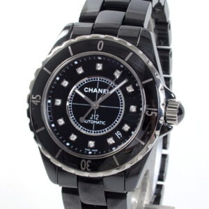 シャネル J12 ダイヤモンドインデックス 38mm H1626