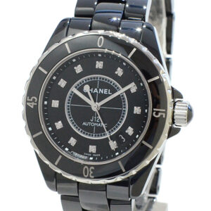 シャネル J12 ダイヤモンドインデックス 38mm H1626