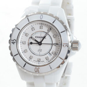 シャネル J12 ダイヤモンドインデックス 33mm H1628