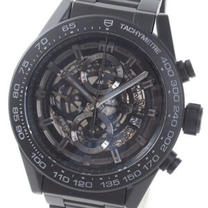 タグホイヤー カレラ ホイヤー01 フルブラック マットセラミック CAR2A91.BH0742