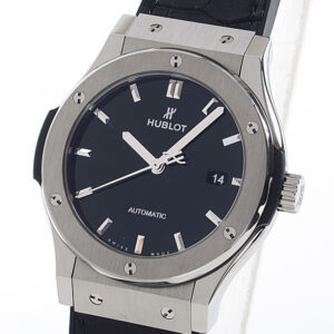 ウブロ クラシックフュージョン チタニウム ブラックシャイニー 542.NX.1270.LR