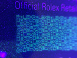 ロレックスROLEX　ギャランティカード