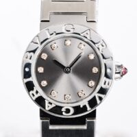 ブルガリ/ブルガリブルガリ/BB23S/グレー/ステンレス/中古SA品/時計・腕時計