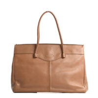 モカシーノトートバッグ　ブラウン