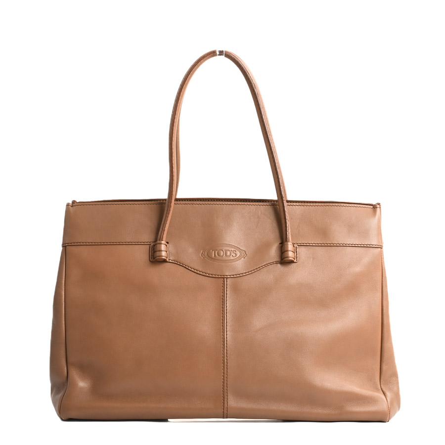 モカシーノトートバッグ　ブラウン