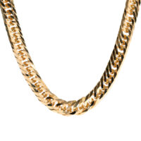 K18YG　喜平ネックレス 8面トリプル