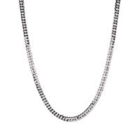 Pt850　喜平ネックレス 6面ダブル