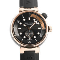 タンブール ストリート ダイバー ブラックブレイズ　QA123A