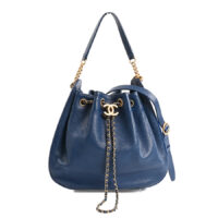 巾着チェーンショルダー ショルダーバッグ