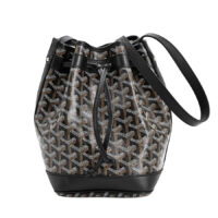 プティフロバケットバッグ　ブラック