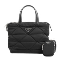 ミニパデッドRe-Nylonトートバッグ　1BG373